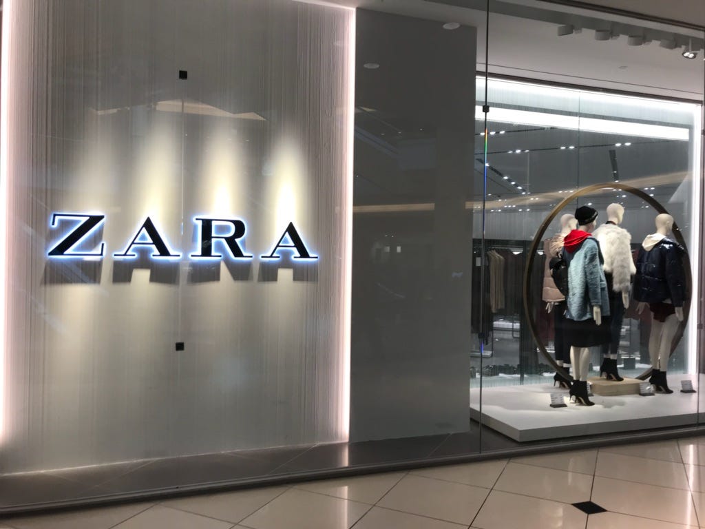 first Zara store opens at Somerset 